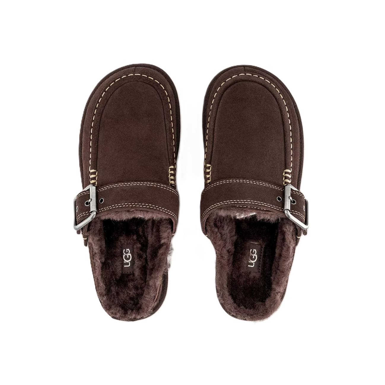 UGG Goldenstar Evelina Clog Burnt Cedar - Imagen 4